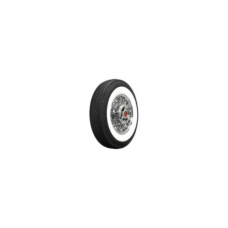 650R13 American 85S TL Classic Radial Flanc Blanc 70 mm 650R13 American 85S TL Classic Radial Flanc Blanc 70 mm