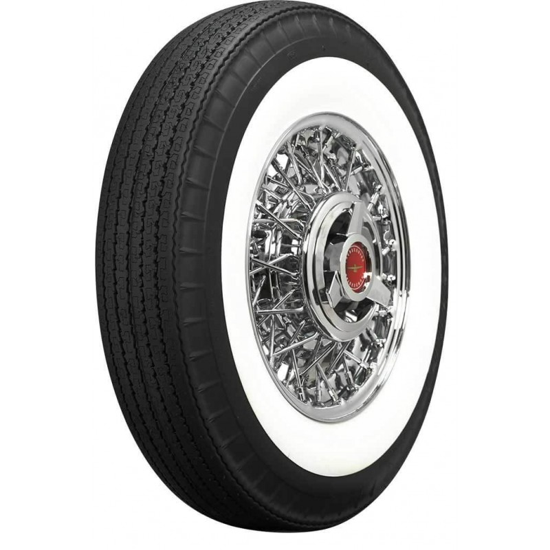 670R15 93S TL American Classic Radial Flanc Blanc 70 MM (6.70R15) 670R15 93S TL American Classic Radial Flanc Blanc 70 MM (6.70R15)