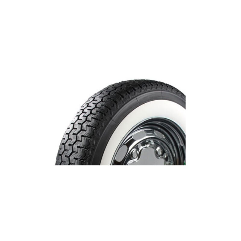 145R15 (145SR15) 78S TL MICHELIN XZX FLANC BLANC 40 MM 145R15 (145SR15) 78S TL MICHELIN XZX FLANC BLANC 40 MM